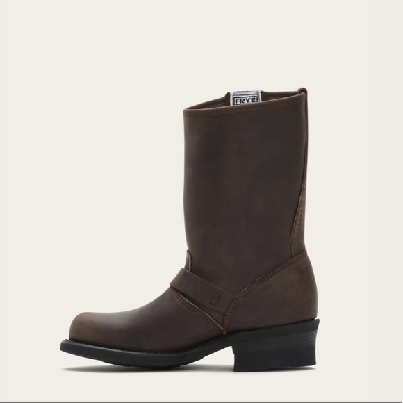 Frye Engineer 12r Gaucho Moto Boots - Picture 4 of 11